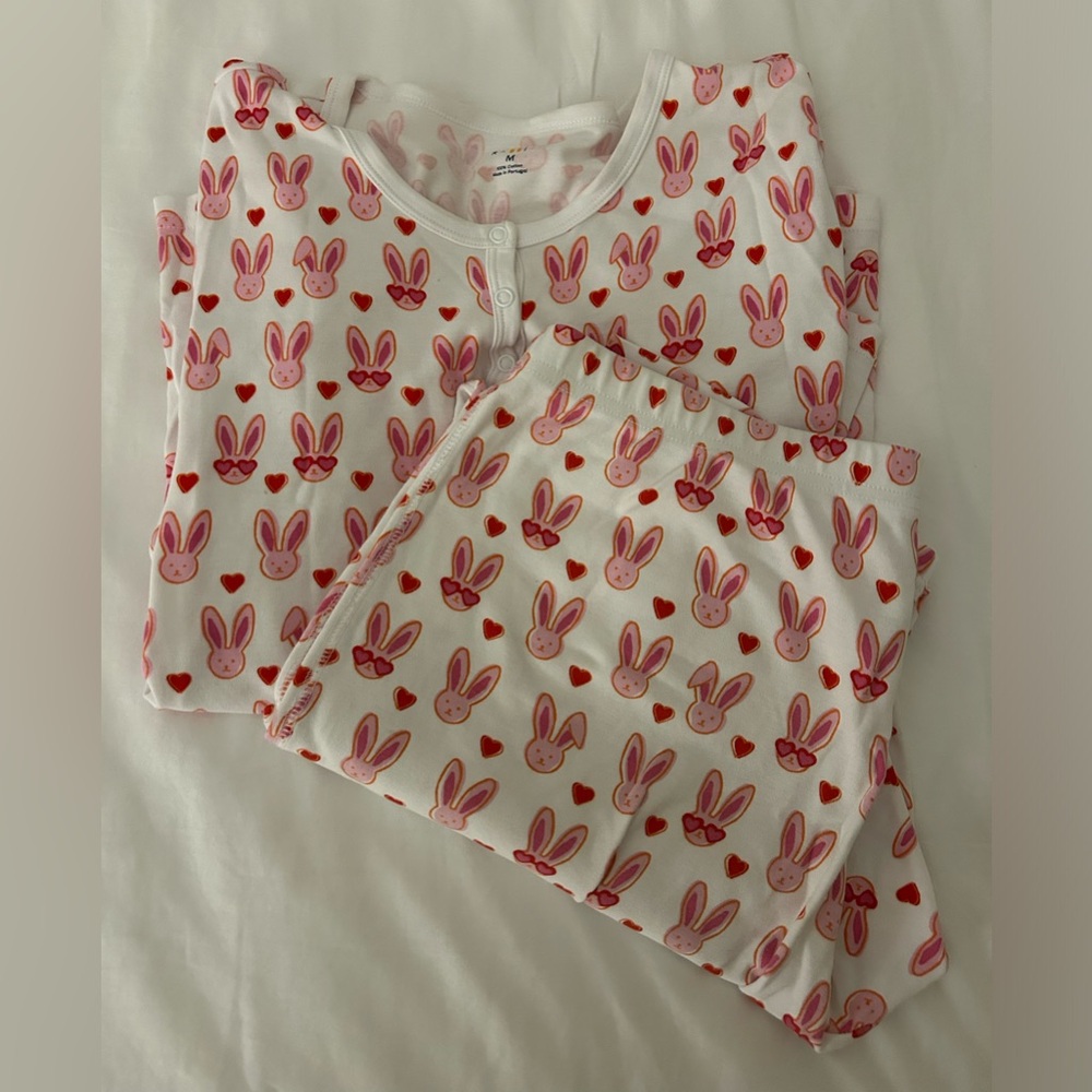 Roller Rabbit Love Struck Long Sleeve PJ Set